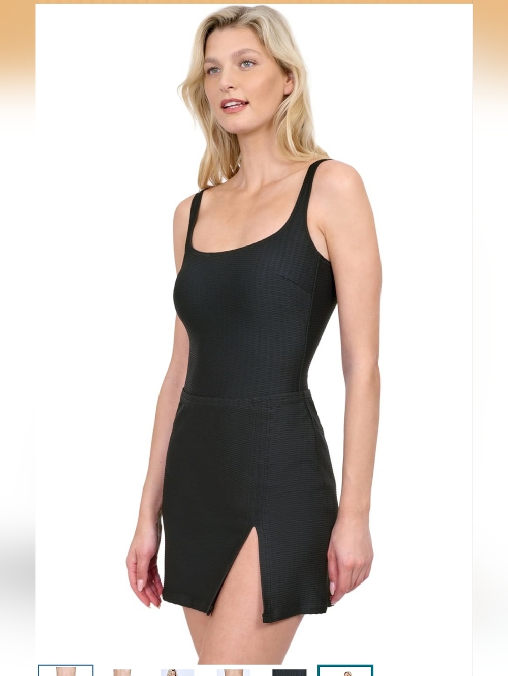Gottex Harbourside Textured Pull on Mini Skirt Swimsuit Cover Up Beachwear